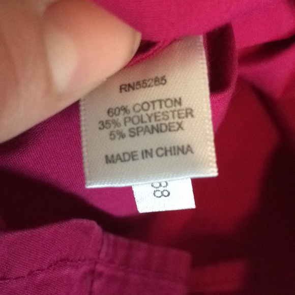 ! Pink Button Up Blouse - Picture 5 of 6